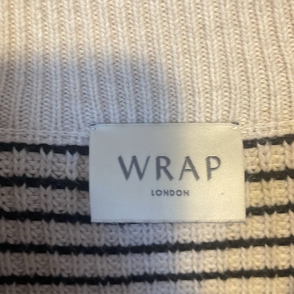 Wrap London striped sweater size 8/10 - Picture 3 of 5